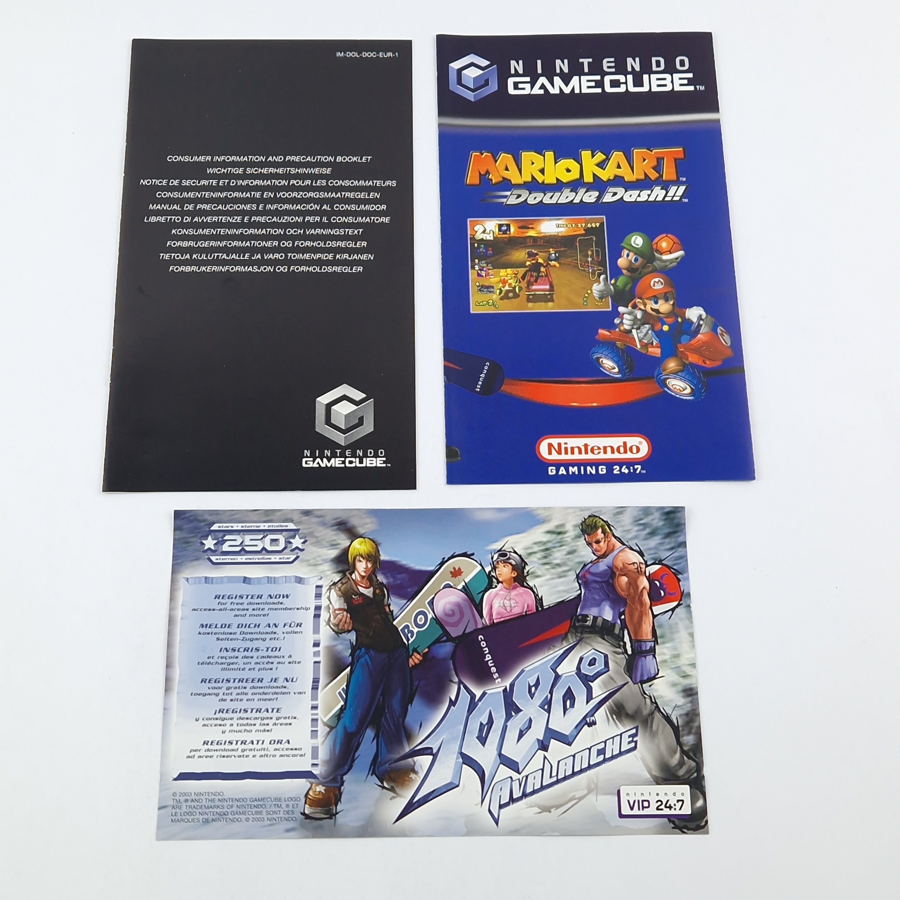 Nintendo Gamecube Spiel : 1080° Avalanche Snowboarding - CD Anleitung OVP PAL GC
