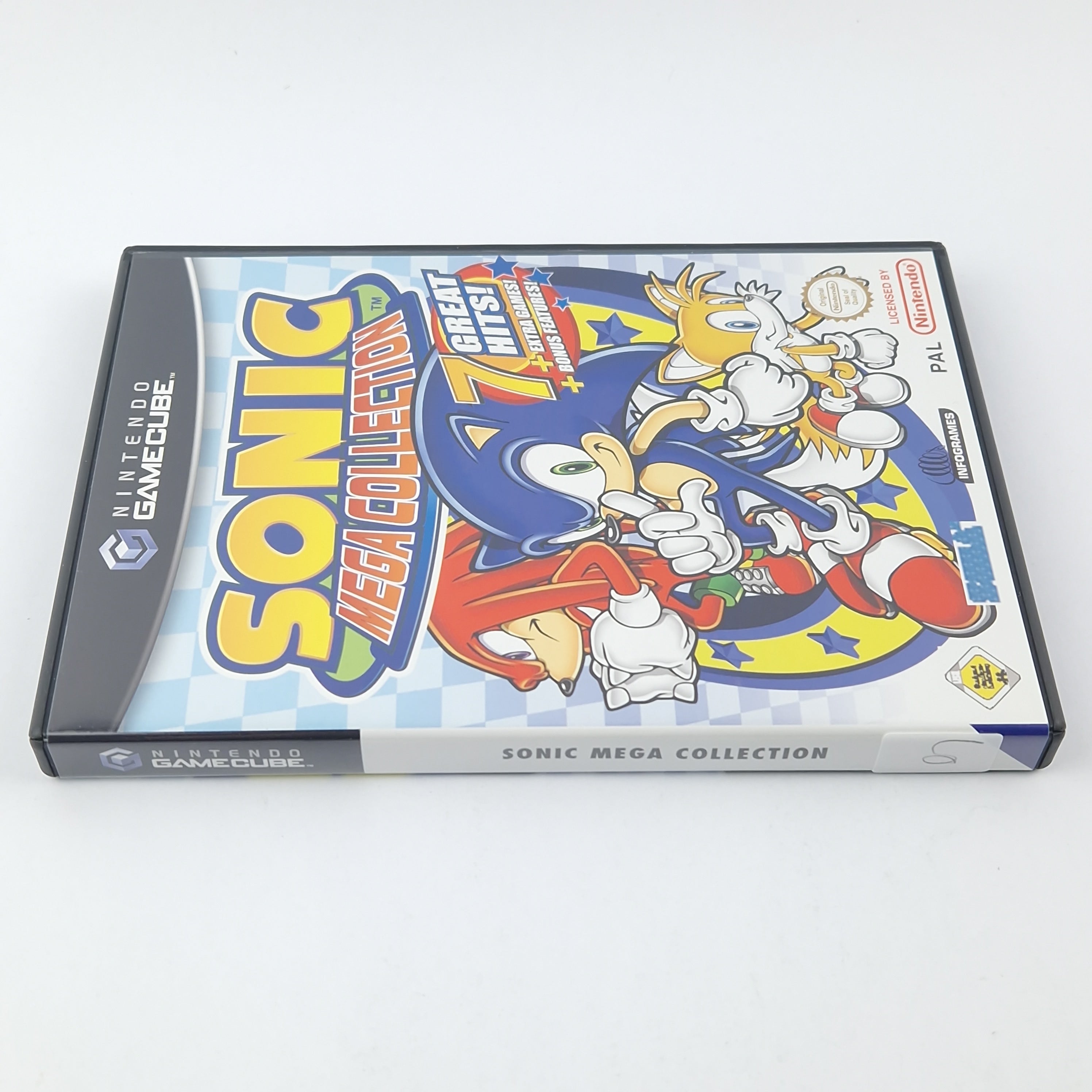 Nintendo Gamecube Spiel : Sonic Mega Collection - CD Anleitung OVP PAL GC
