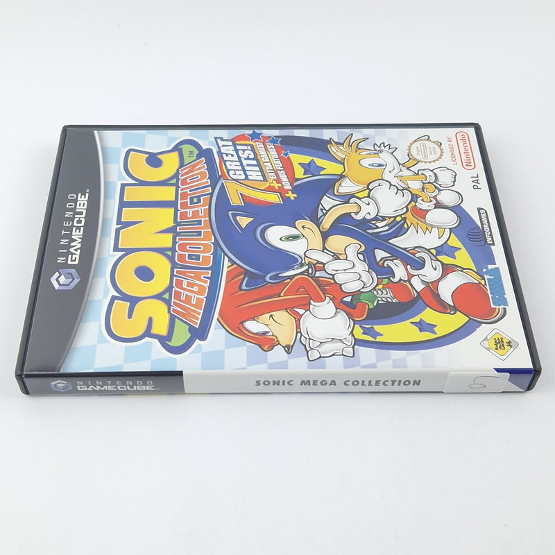 Nintendo Gamecube game: Sonic Mega Collection - CD instructions OVP PAL GC