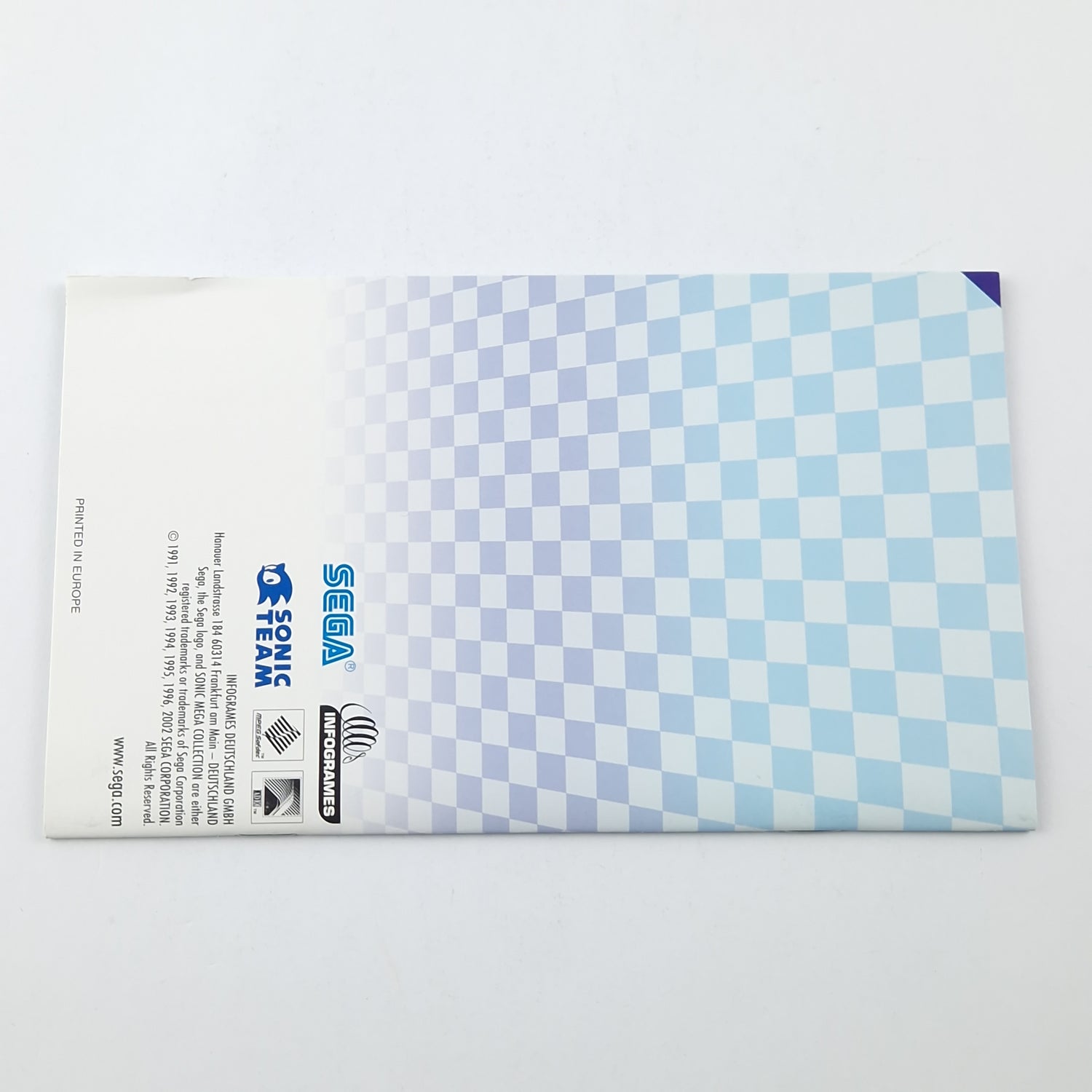 Nintendo Gamecube Spiel : Sonic Mega Collection - CD Anleitung OVP PAL GC