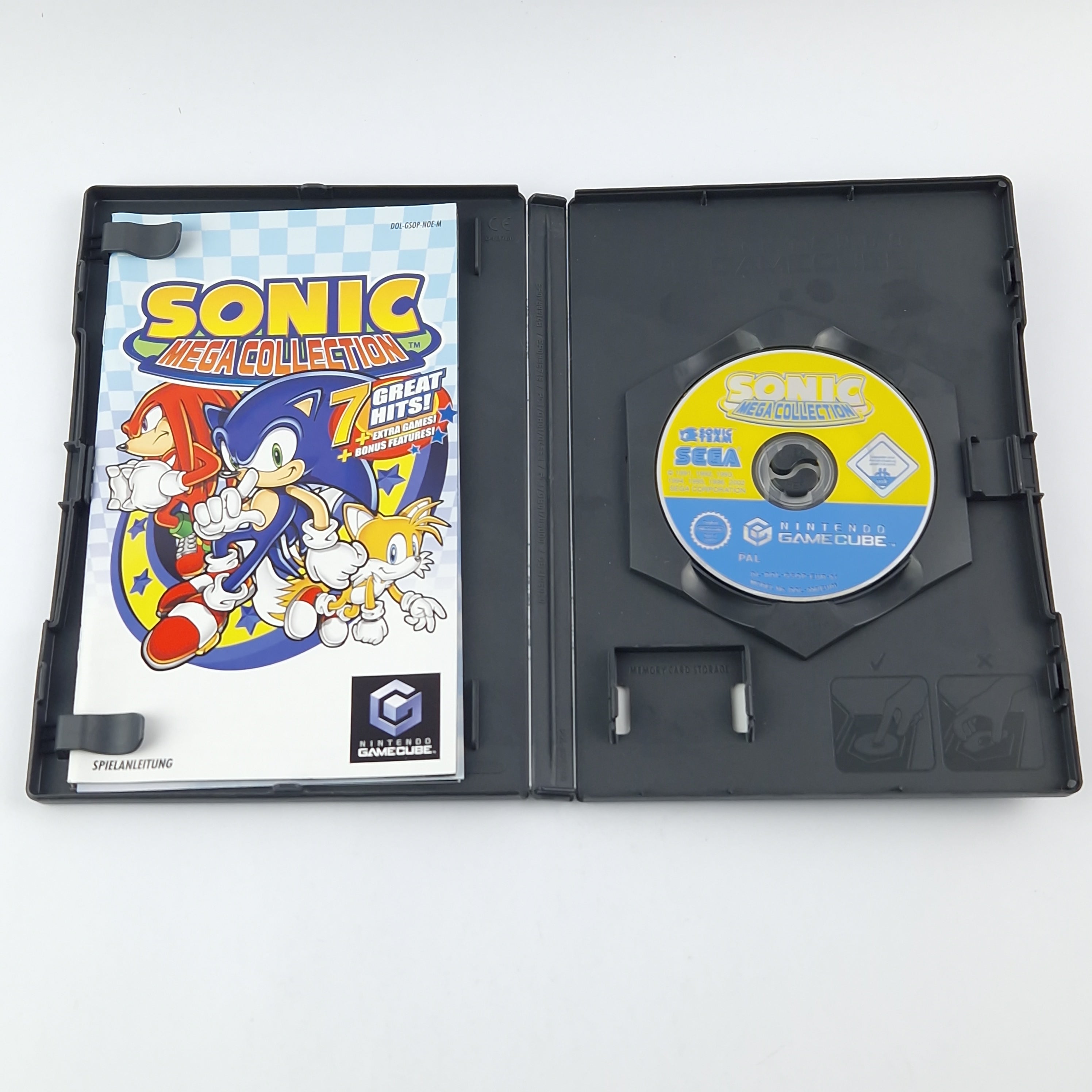 Nintendo Gamecube Spiel : Sonic Mega Collection - CD Anleitung OVP PAL GC