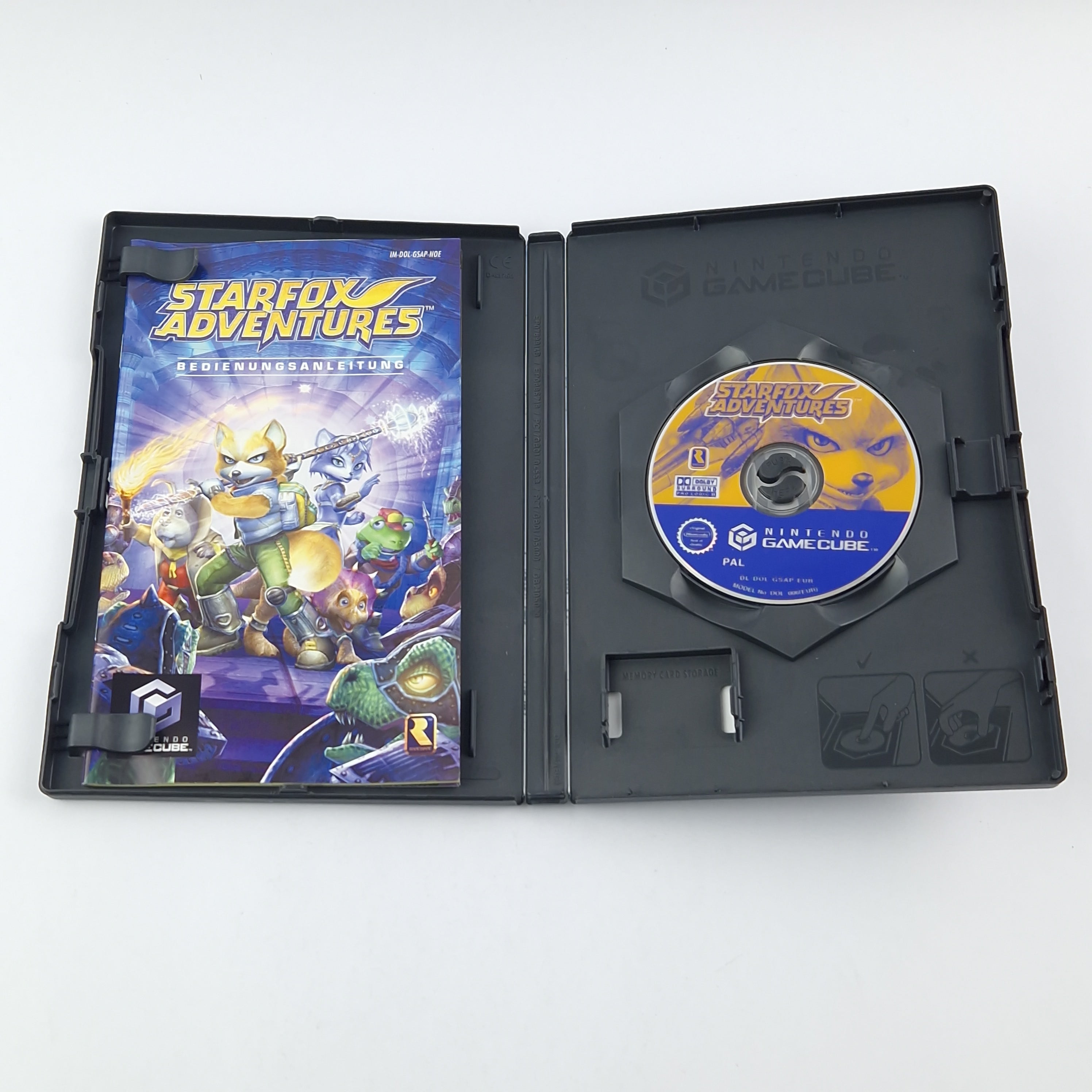 Nintendo Gamecube Spiel : Starfox Adventures - CD Anleitung OVP PAL GC
