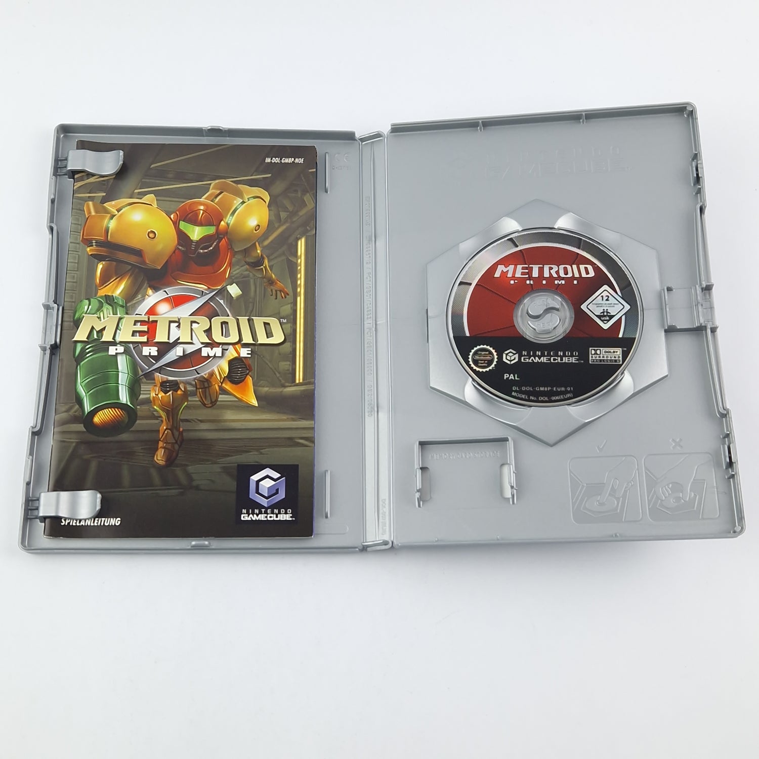 Nintendo Gamecube Spiel : Metroid Prime - CD Anleitung OVP PAL GC