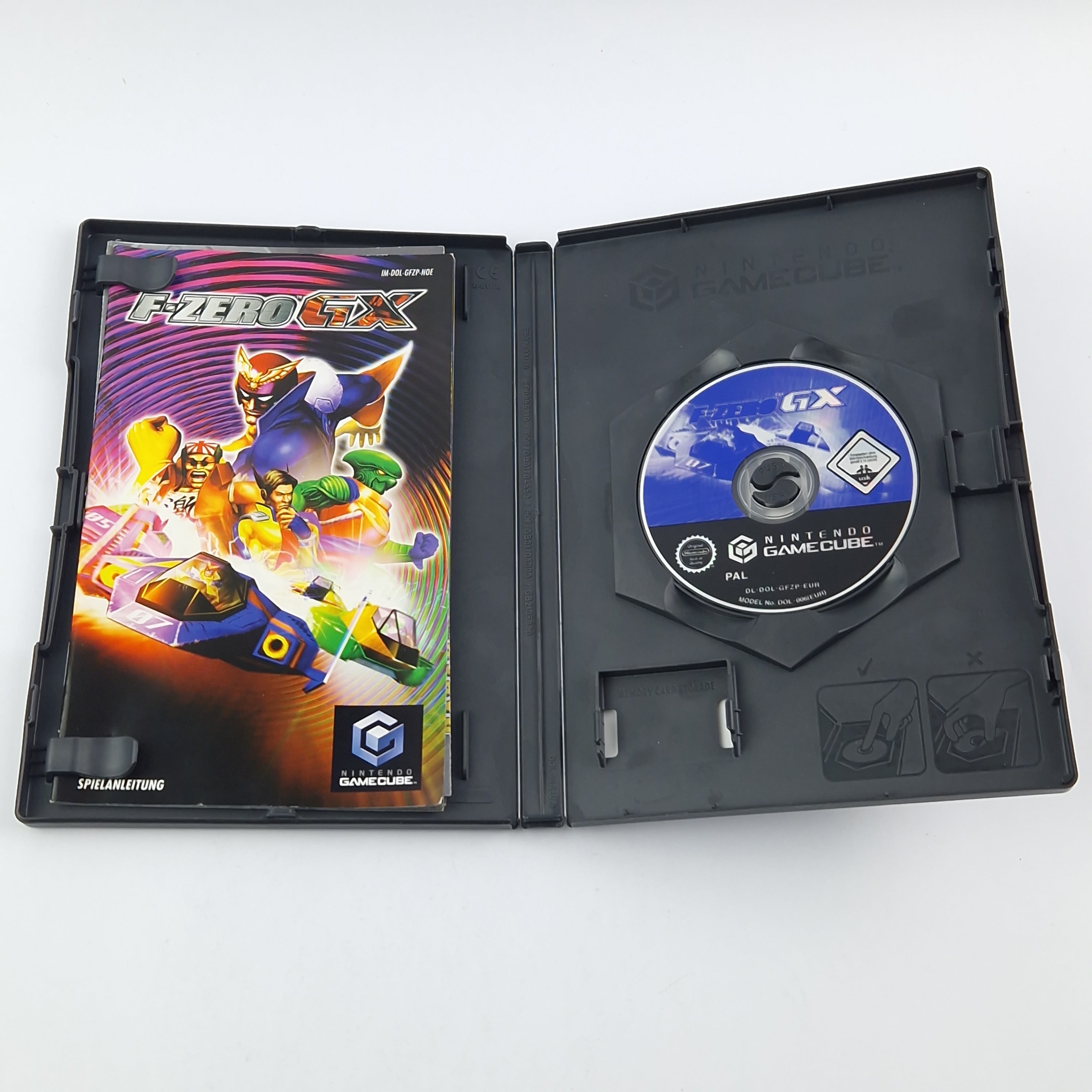 Nintendo Gamecube Spiel : F-Zero GX - CD Anleitung OVP PAL GC