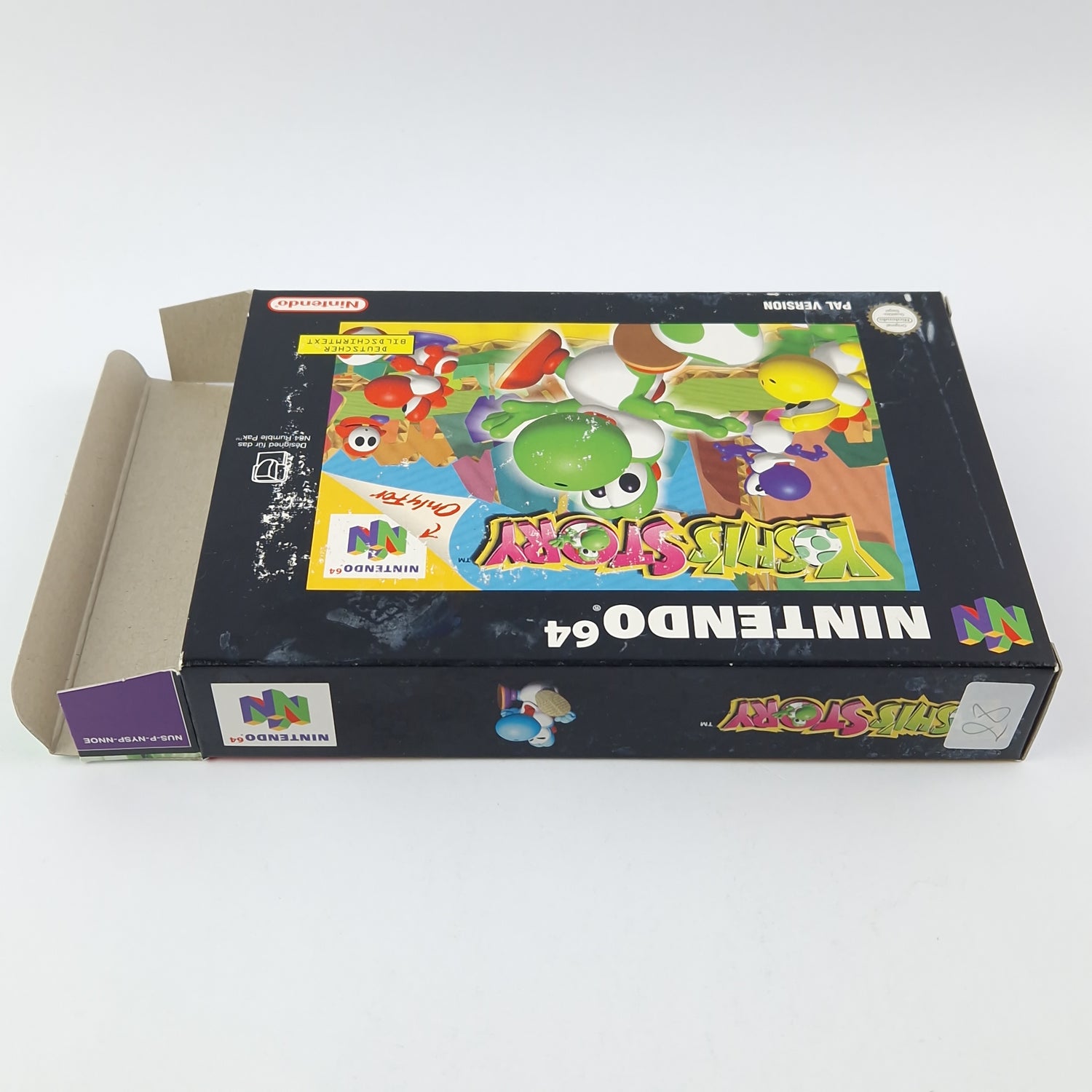 Nintendo 64 Game: Yoshi's Story - Module Instructions OVP CIB / N64 PAL