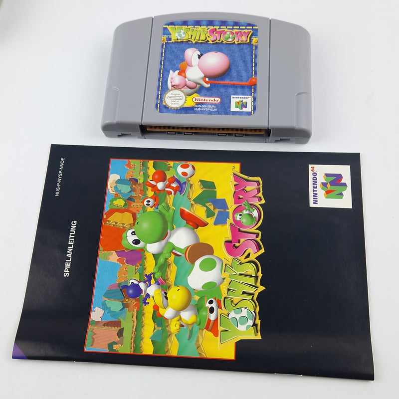 Nintendo 64 Spiel : Yoshis Story - Modul Anleitung OVP CIB / N64 PAL