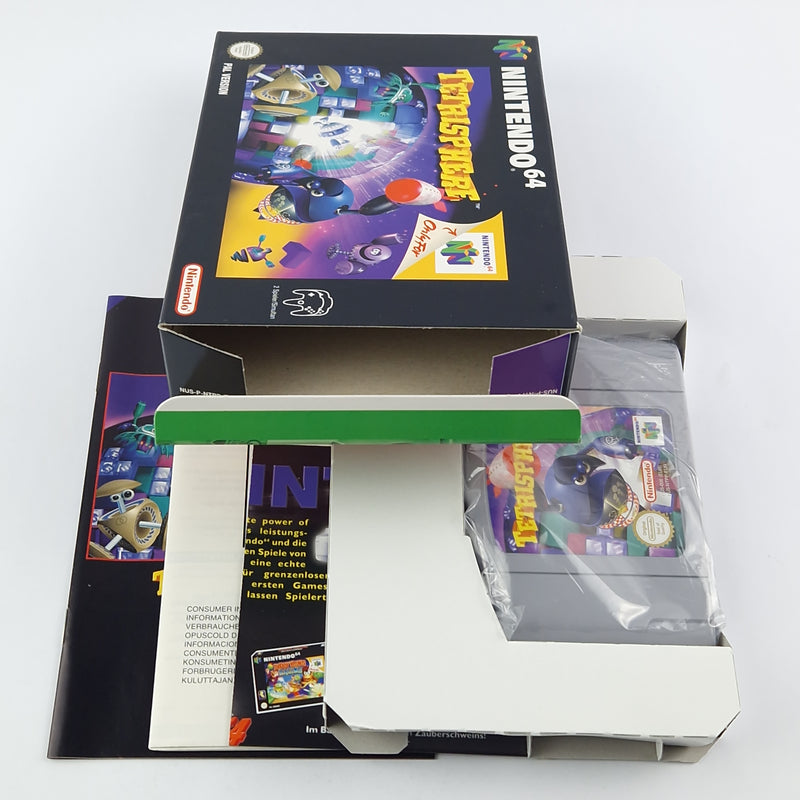 Nintendo 64 game: Tetrisphere module instructions OVP CIB / N64 PAL