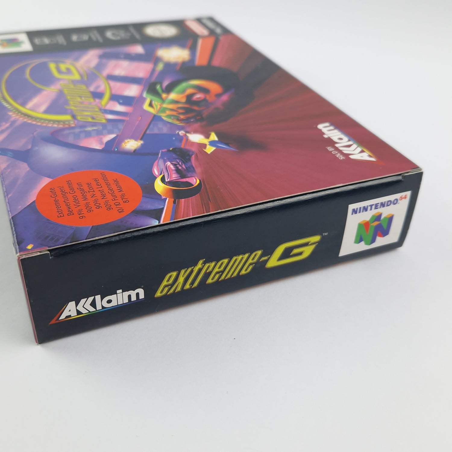 Nintendo 64 Spiel : Extreme-G - Modul Anleitung OVP CIB / N64 PAL