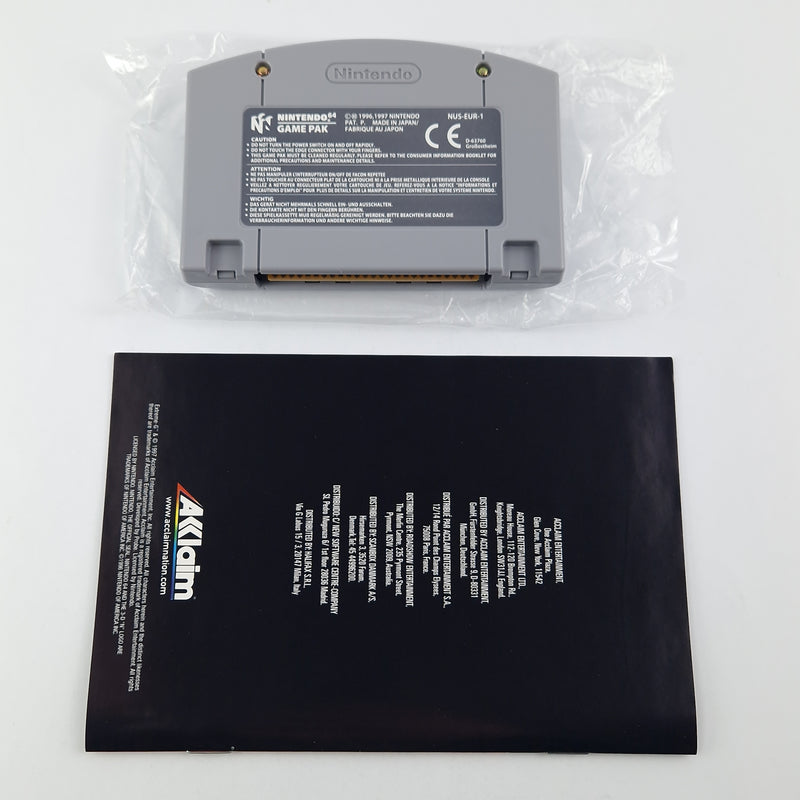 Nintendo 64 Game: Extreme-G - Module Instructions OVP CIB / N64 PAL
