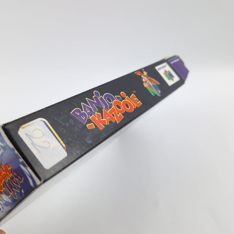 Nintendo 64 Game: Banjo Kazooie - Module Instructions OVP CIB / N64 PAL