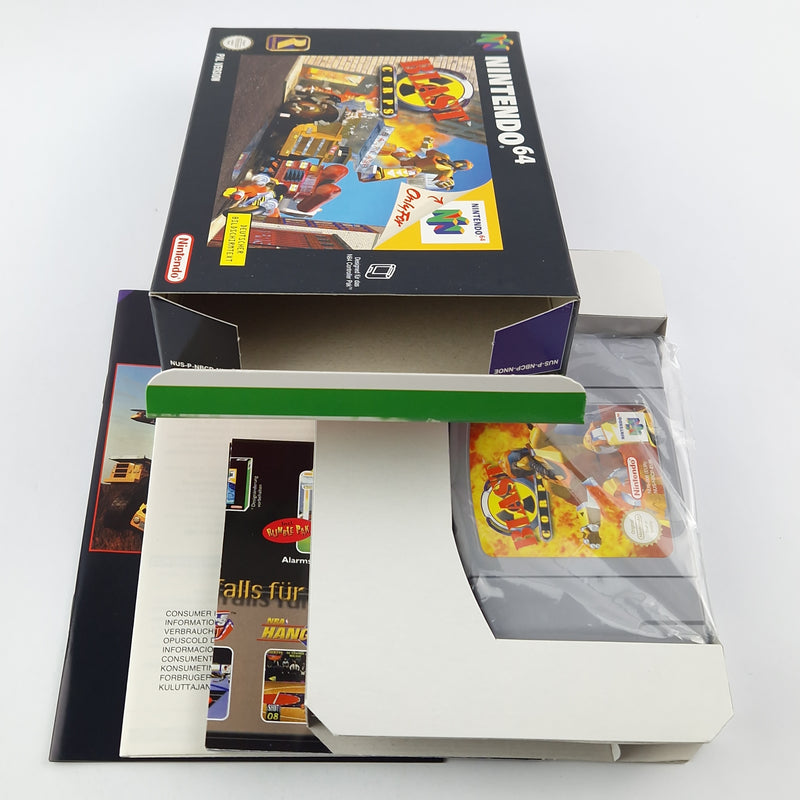 Nintendo 64 Game: Blast Corps - Module Instructions OVP CIB / N64 PAL Game