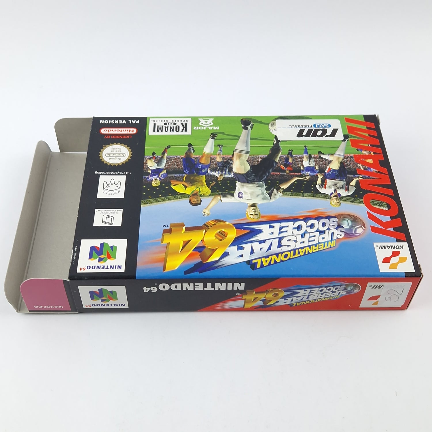 Nintendo 64 Spiel : International Superstar Soccer 64 - Modul Anleitung OVP N64