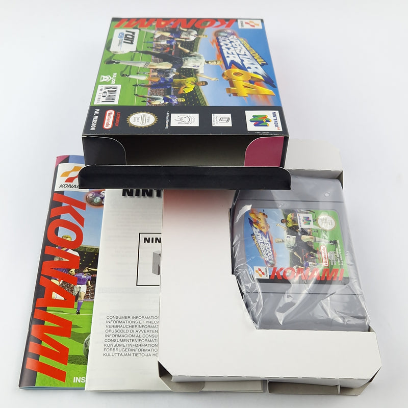 Nintendo 64 Game: International Superstar Soccer 64 - Module Instructions OVP N64