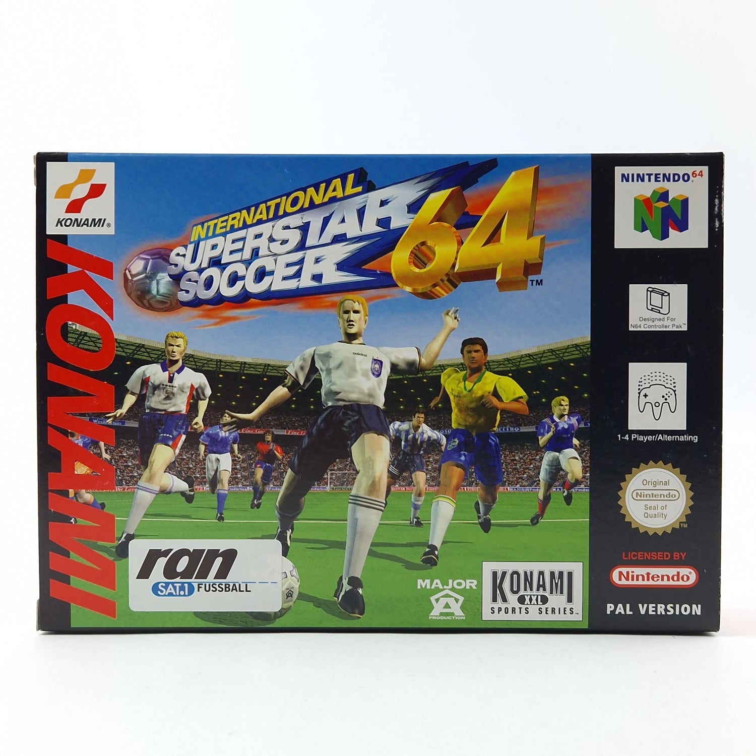 Nintendo 64 Spiel : International Superstar Soccer 64 - Modul Anleitung OVP N64