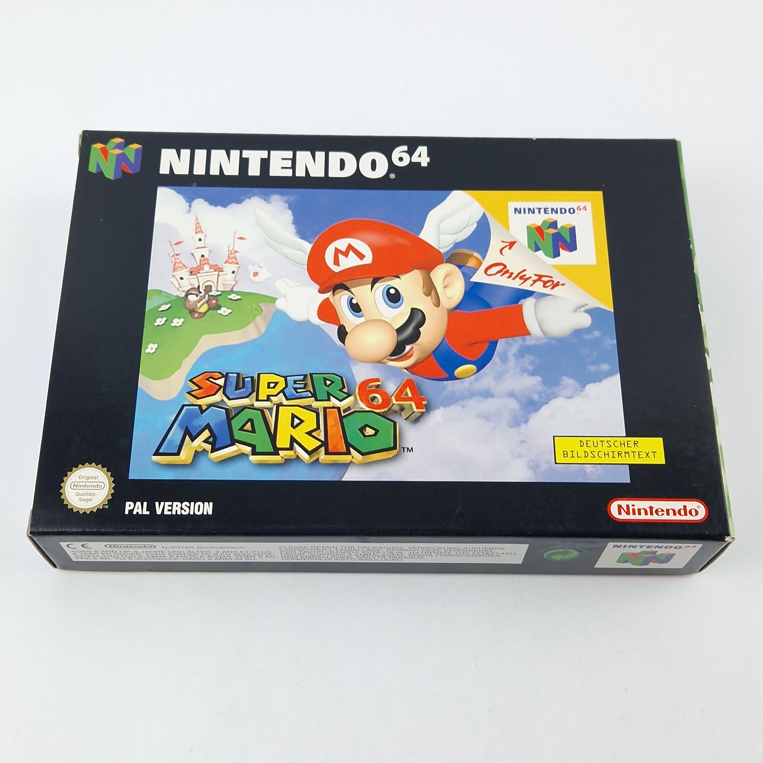 Nintendo 64 Spiel : Super Mario 64 - Modul Anleitung OVP cib / N64 PAL