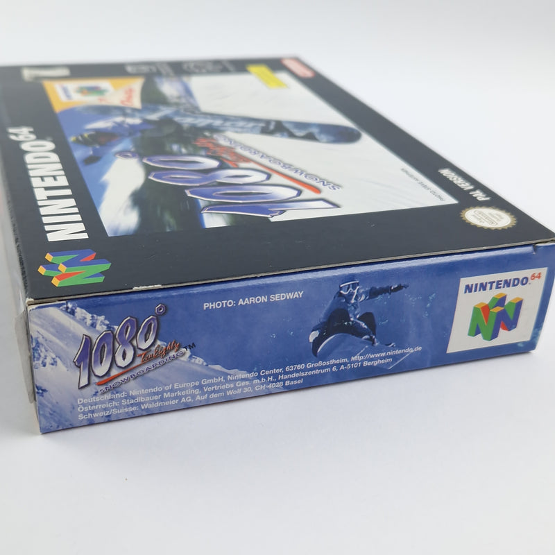 Nintendo 64 Spiel : 1080° Snowboarding - Modul Anleitung OVP cib / N64 PAL