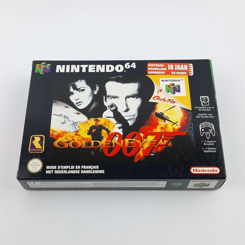 Nintendo 64 Spiel : James Bond Golden Eye 007 - Modul Anleitung OVP cib N64 PAL
