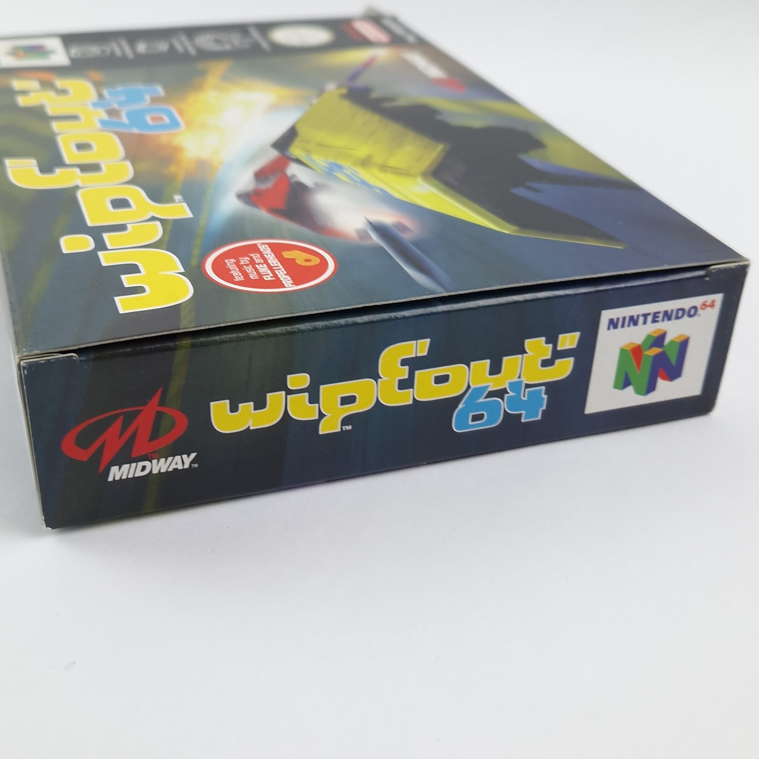 Nintendo 64 Spiel : Wipeout 64 - Modul Anleitung OVP cib / N64 PAL