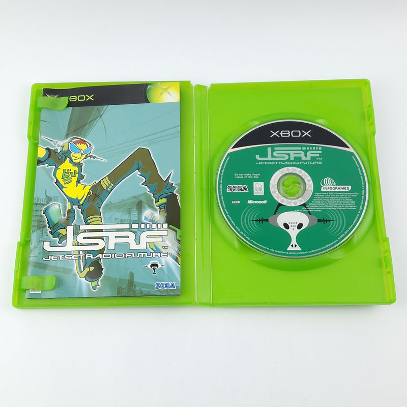 Xbox game: JSRF Jet Set Radio Future - CD instructions OVP / Jetsetradiofuture