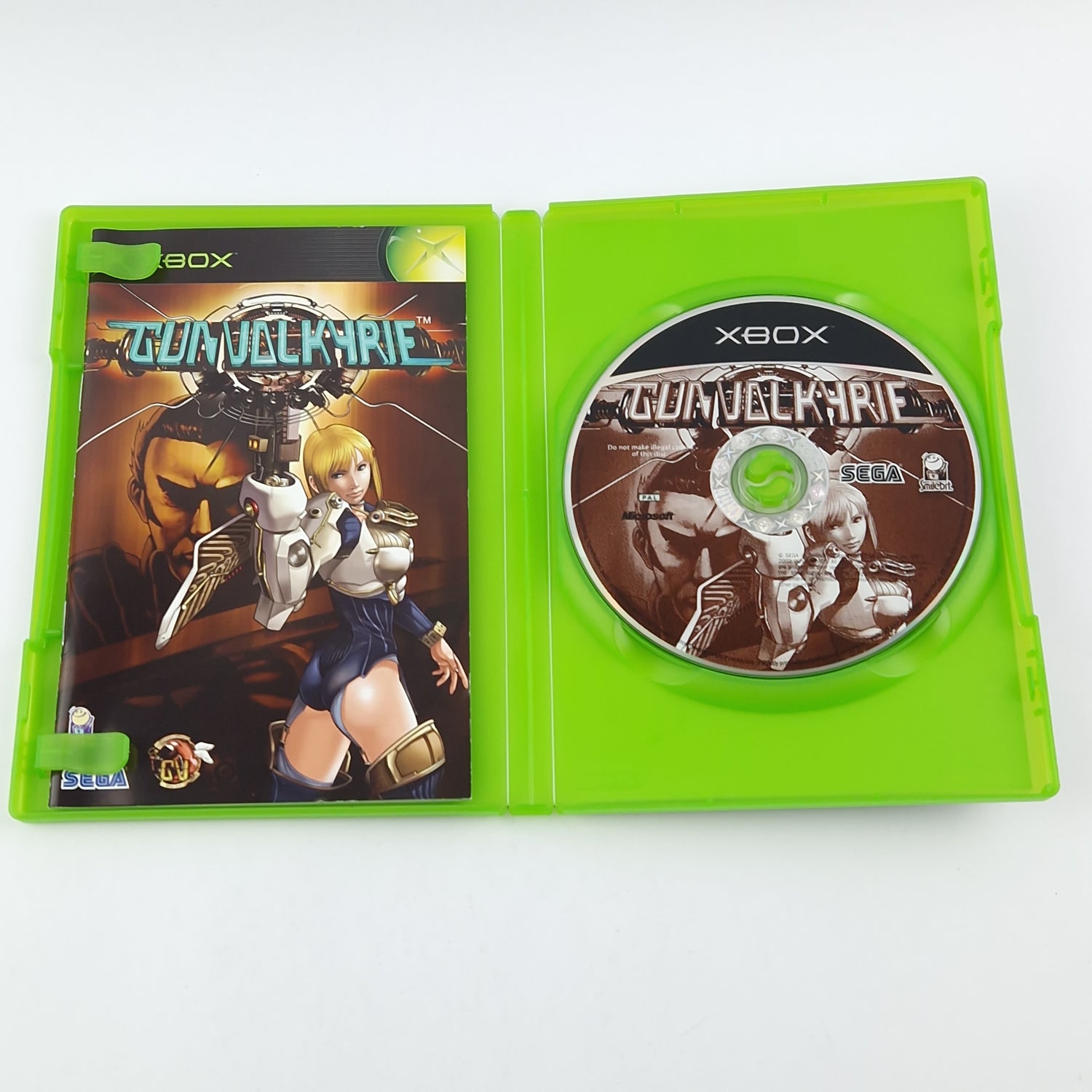 Xbox Spiel : Gun Valkyrie - CD Anleitung OVP / Microsoft Disk Game PAL