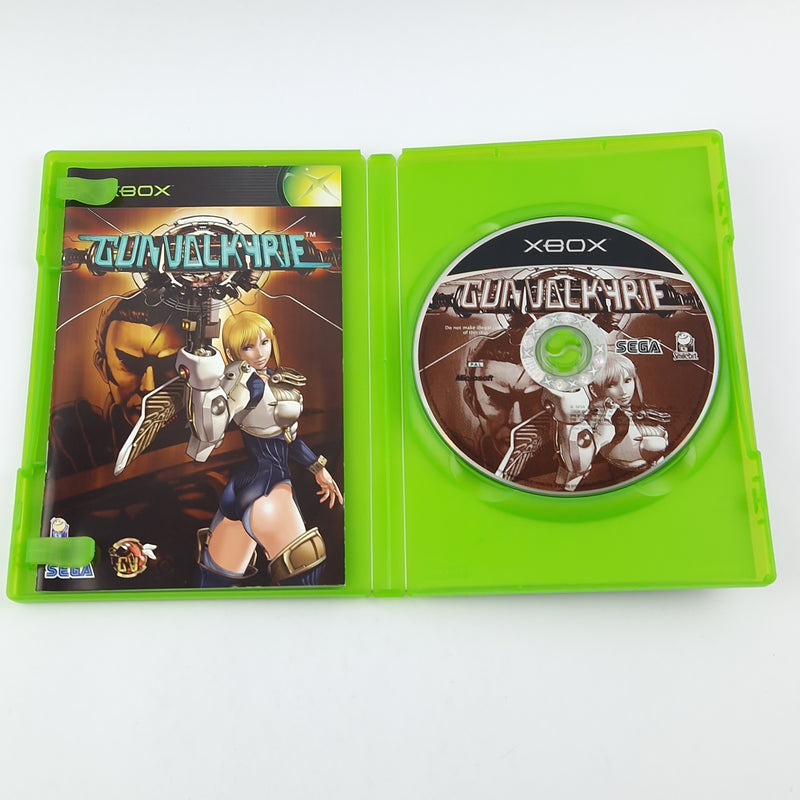 Xbox game: Gun Valkyrie - CD manual OVP / Microsoft Disk Game PAL