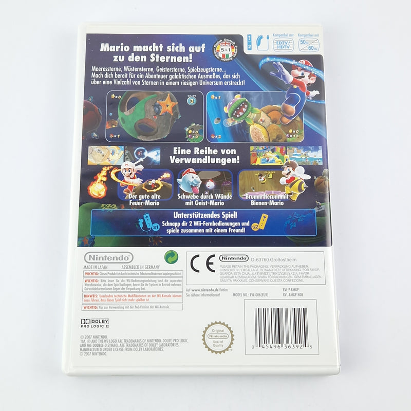 Nintendo Wii Spiel : Super Mario Galaxy - CD DISK Anleitung OVP / PAL