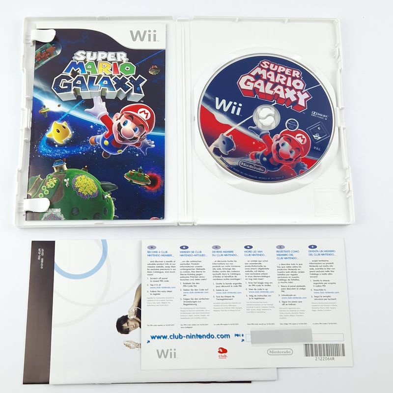 Nintendo Wii Spiel : Super Mario Galaxy - CD DISK Anleitung OVP / PAL