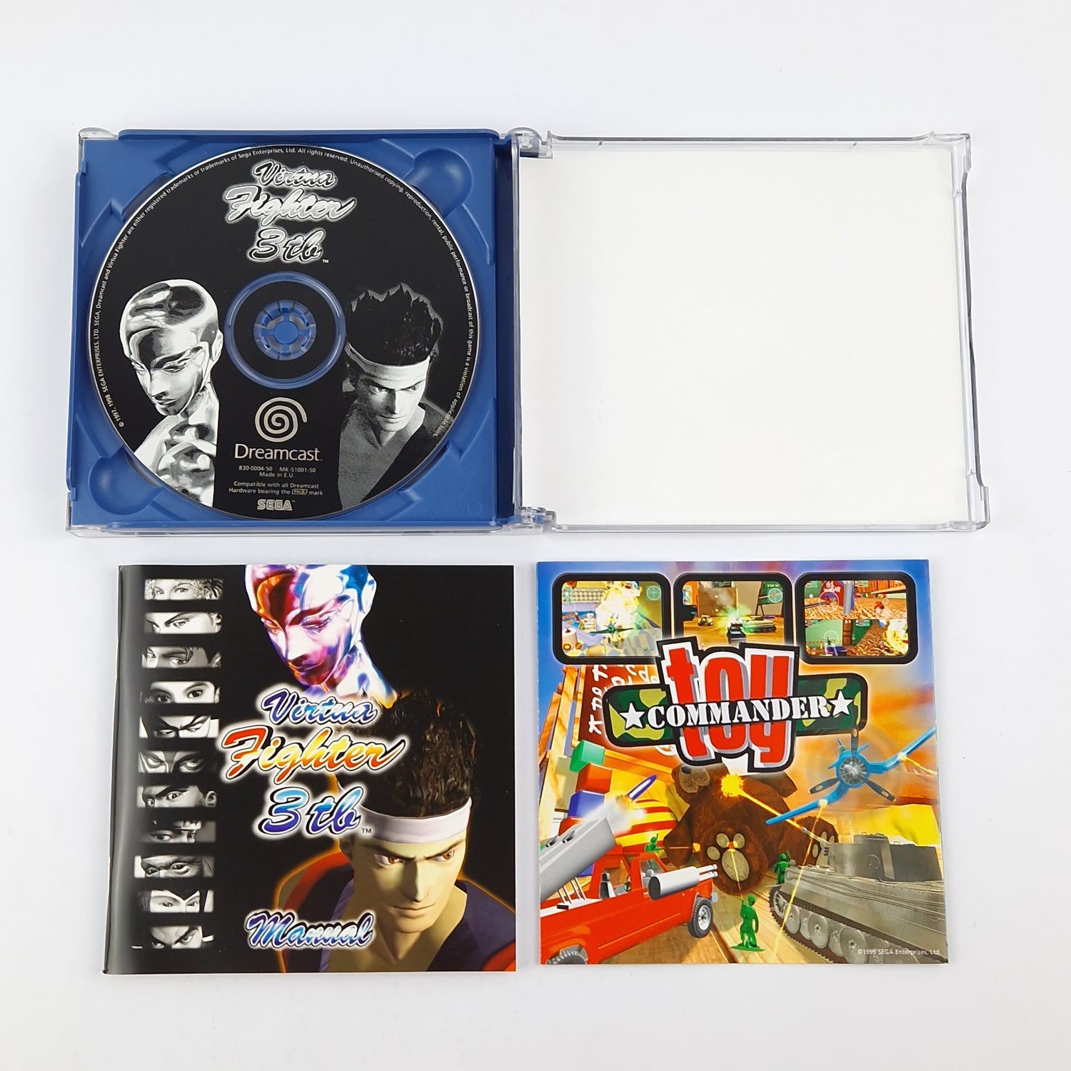 Sega Dreamcast Spiel : Virtua Fighter 3 tb - CD Disk Anleitung OVP / DC