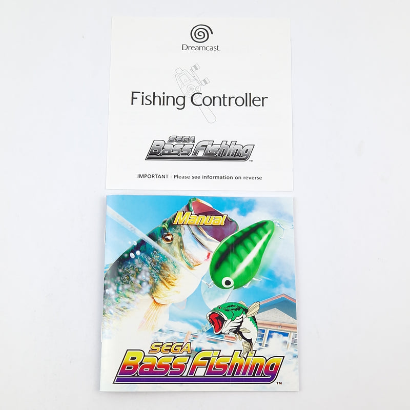 Sega Dreamcast Game: Sega Bass Fishing - CD Disk Instructions OVP / DC Fishing