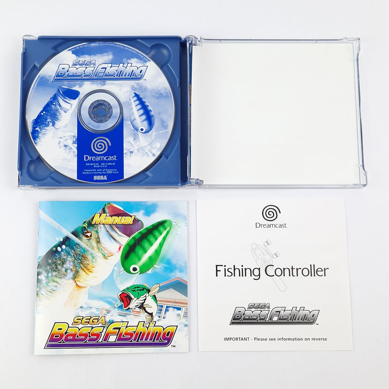 Sega Dreamcast Game: Sega Bass Fishing - CD Disk Instructions OVP / DC Fishing