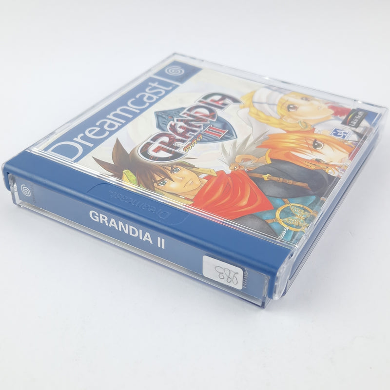 Sega Dreamcast Game: Grandia II - CD Disk Instructions OVP / DC