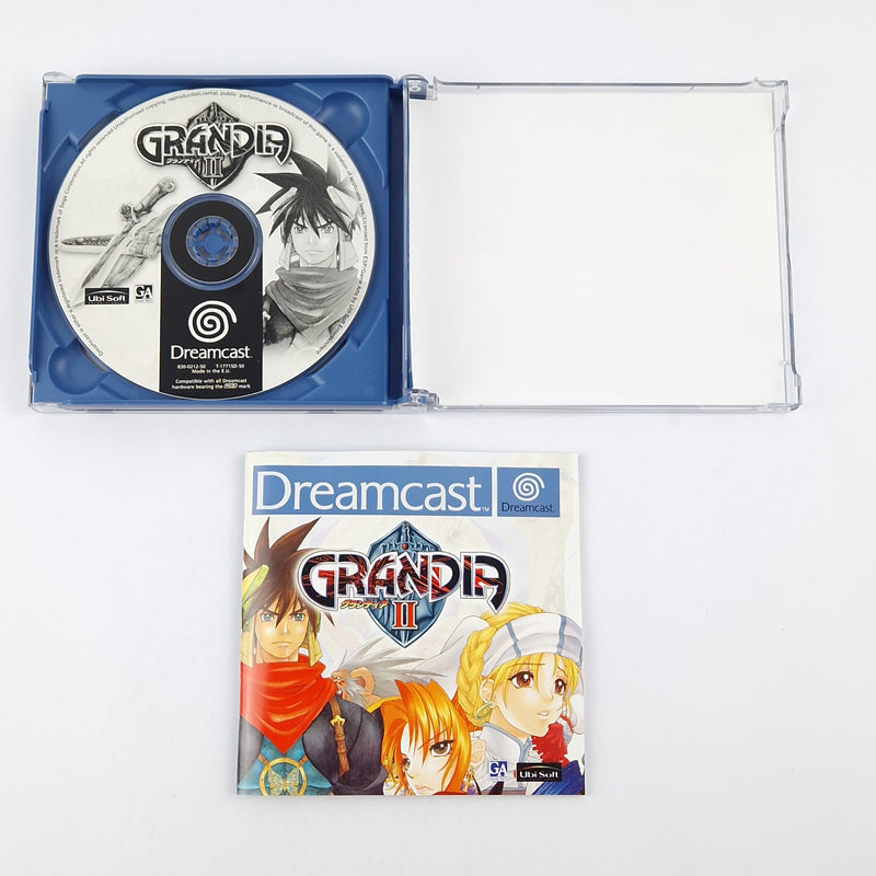 Sega Dreamcast Spiel : Grandia II - CD Disk Anleitung OVP / DC