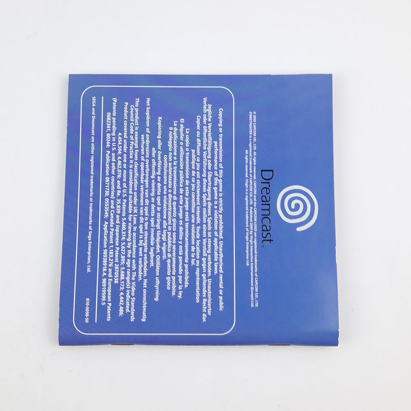 Sega Dreamcast Spiel : Street Fighter III Double Impact - CD Anleitung OVP