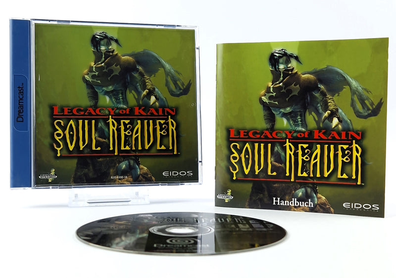 Sega Dreamcast Spiel : Legacy of Kain Soul Reaver - CD Anleitung OVP / PAL DC