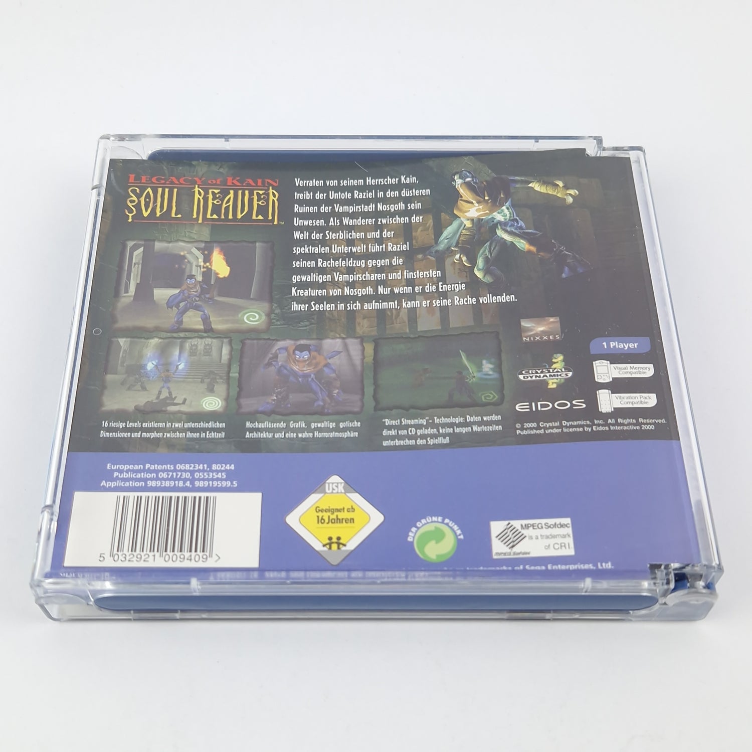 Sega Dreamcast Game: Legacy of Kain Soul Reaver - CD Instructions OVP / PAL DC