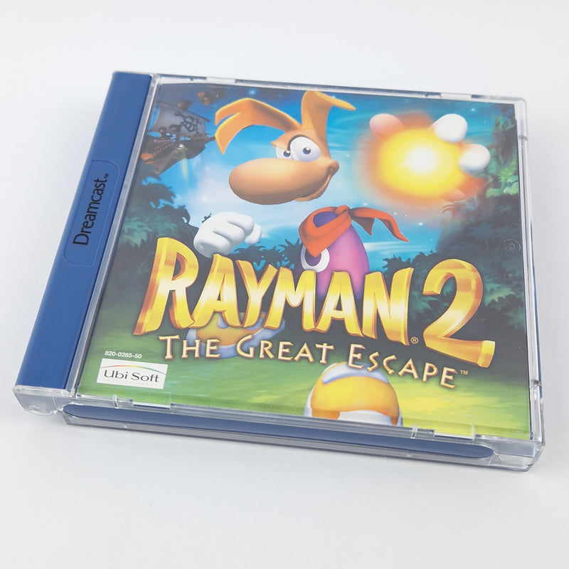 Sega Dreamcast Game: Rayman 2 The Great Escape - CD Instructions OVP / PAL DC