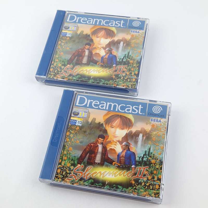 Sega Dreamcast Spiel : Shenmue II - CD Anleitung OVP / PAL DC