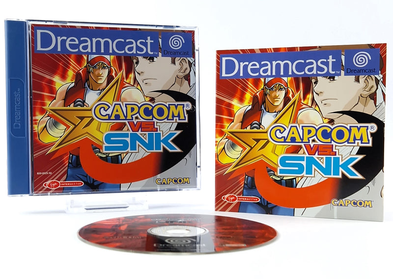 Sega Dreamcast Game: Capcom VS. SNK - CD instructions OVP | DC Game PAL Capcom