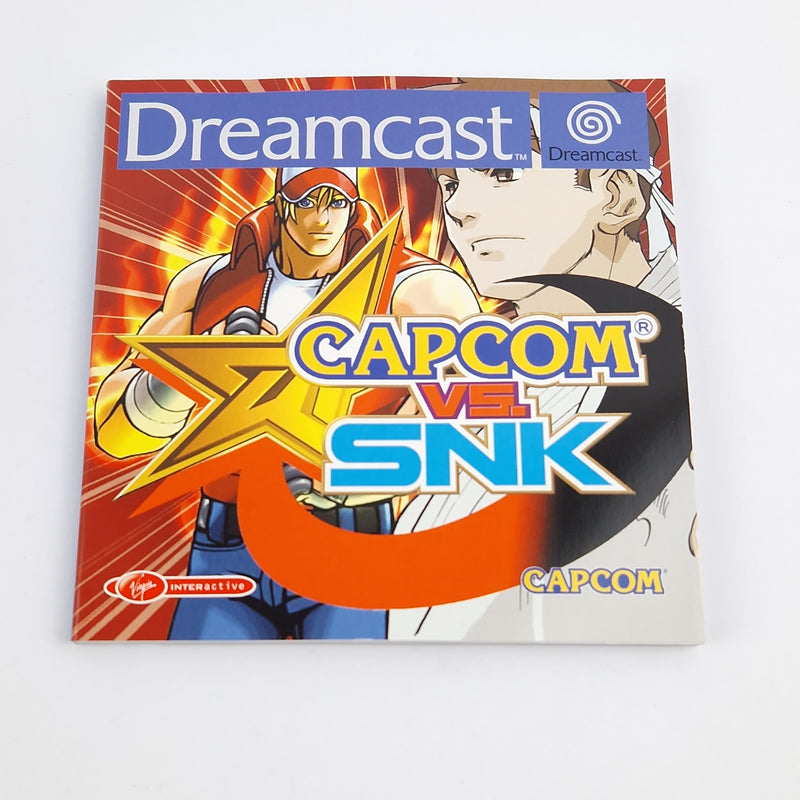 Sega Dreamcast Game: Capcom VS. SNK - CD instructions OVP | DC Game PAL Capcom