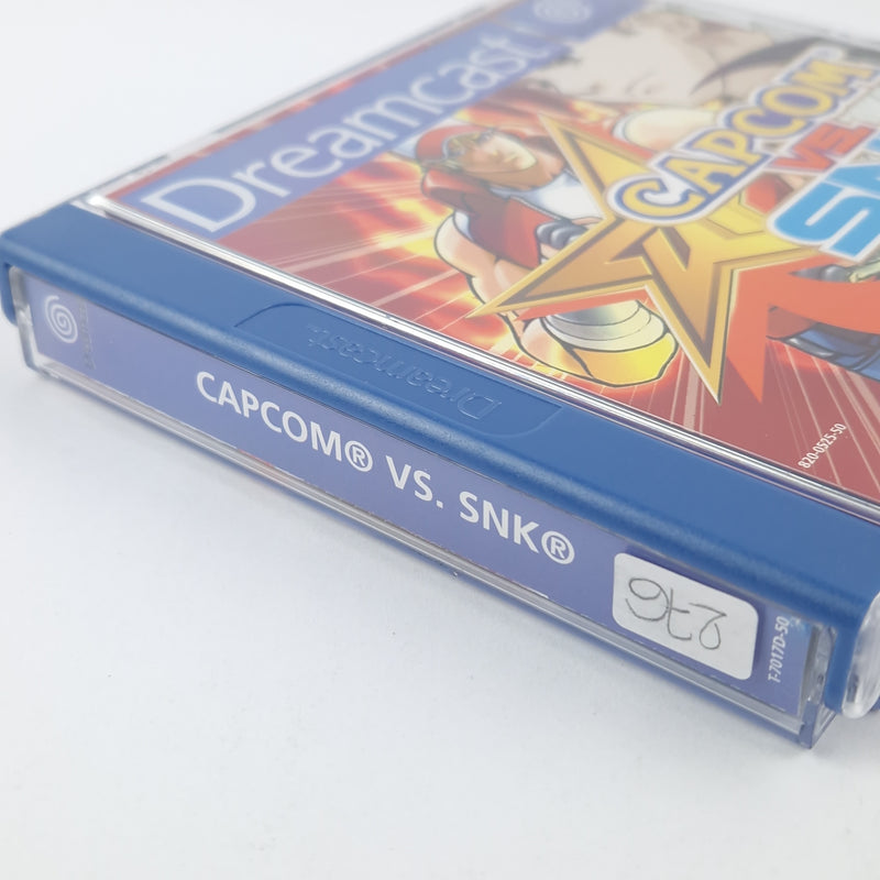 Sega Dreamcast Spiel : Capcom VS. SNK - CD Anleitung OVP | DC Game PAL Capcom