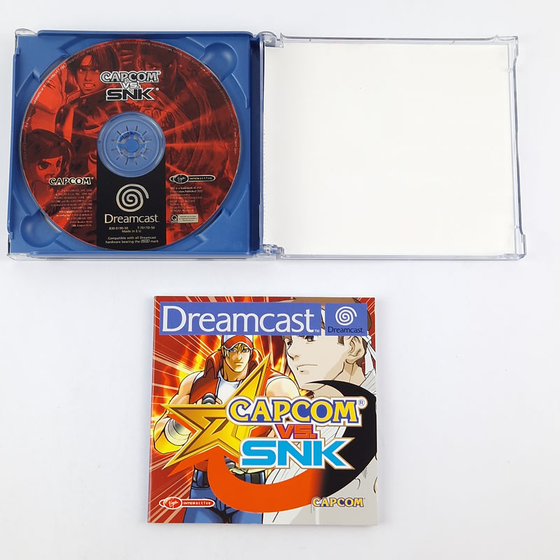 Sega Dreamcast Game: Capcom VS. SNK - CD instructions OVP | DC Game PAL Capcom