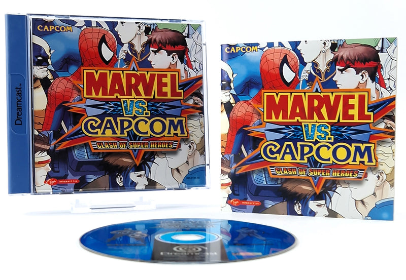 Sega Dreamcast Spiel : Marvel VS. Capcom Clash of Super Heroes - DC OVP PAL