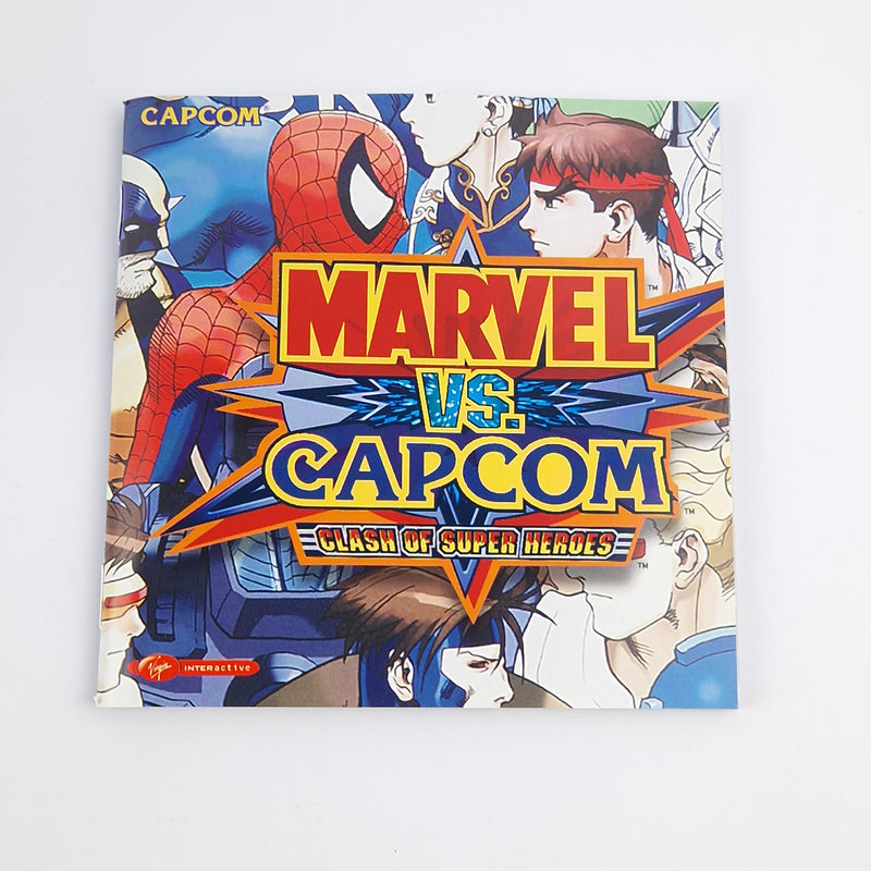 Sega Dreamcast Spiel : Marvel VS. Capcom Clash of Super Heroes - DC OVP PAL