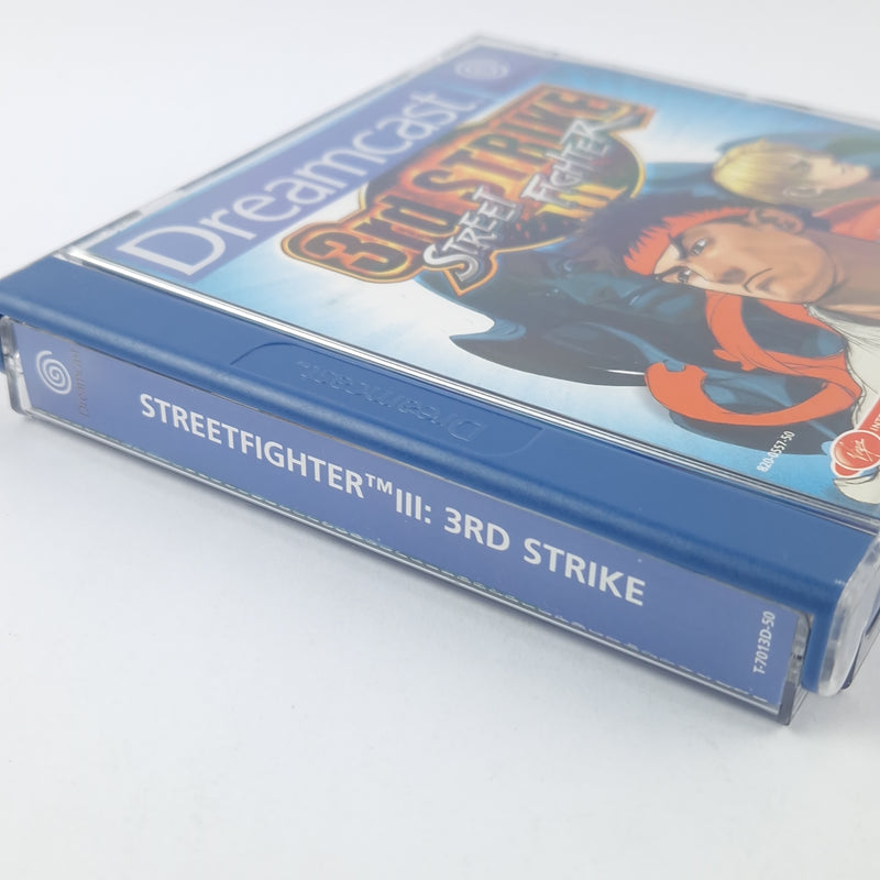 Sega Dreamcast game: Street Fighter III 3rd Strike - CD manual OVP | DC PAL