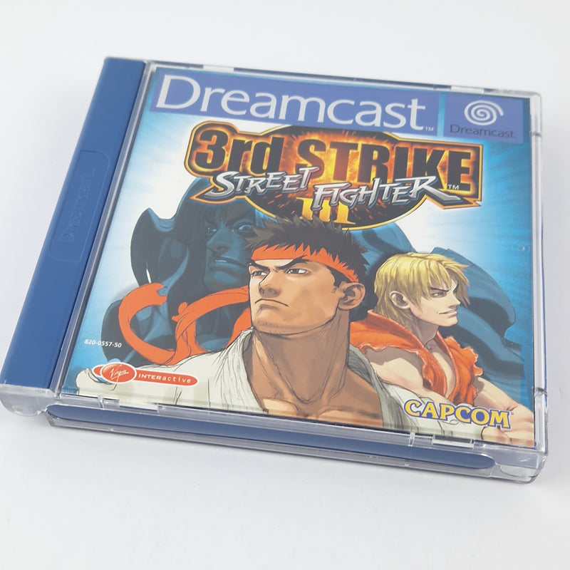 Sega Dreamcast game: Street Fighter III 3rd Strike - CD manual OVP | DC PAL