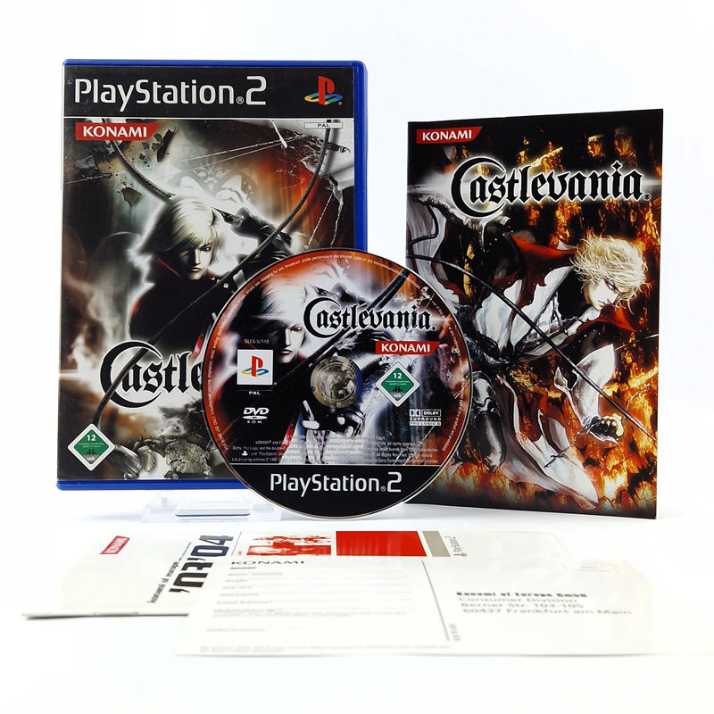 Playstation 2 game: Castlevania - CD instructions OVP SONY PS2 PAL