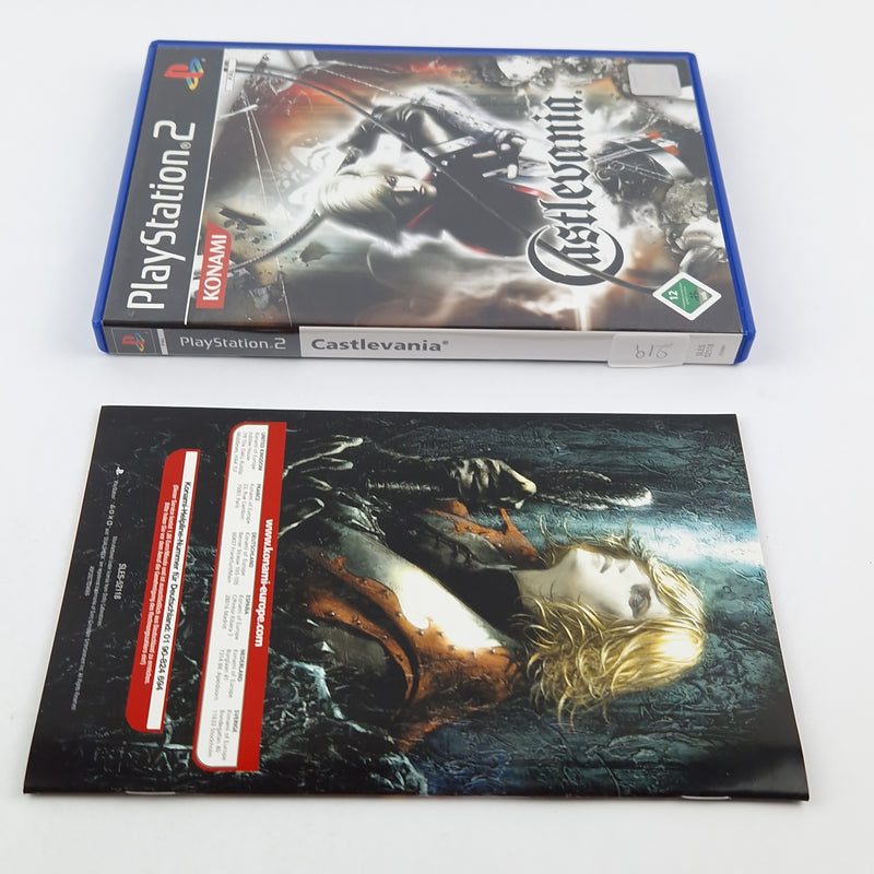 Playstation 2 game: Castlevania - CD instructions OVP SONY PS2 PAL