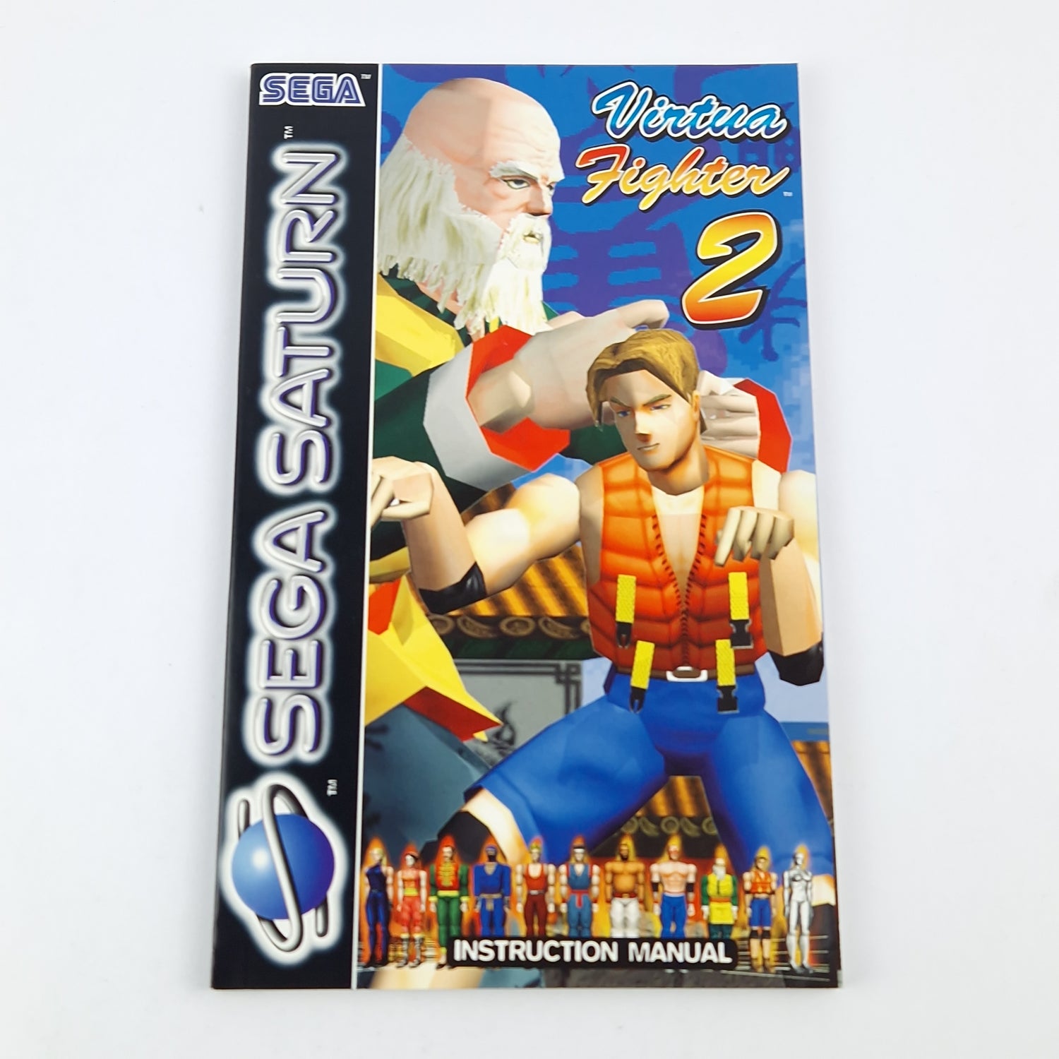 Sega Saturn Spiel : Virtua Fighter 2 - CD Anleitung OVP cib | PAL Disk Game