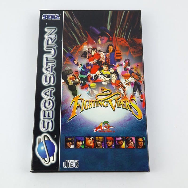 Sega Saturn Spiel : Fighting Vipers - CD Anleitung OVP cib | PAL Disk Game