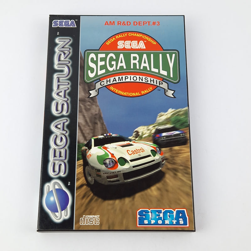 Sega Saturn Game: Sega Rally Championship - CD Instructions OVP cib | PAL